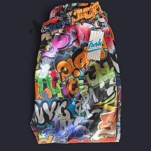Fresh Prints of Bel Air by the Drill Clothing company Jogger Graffiti Pattern